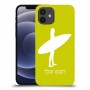 גלישה כיסוי מגן קשיח בעיצוב אישי עם השם שלך ל Apple iPhone 12 יחידה אחת סקרין מובייל