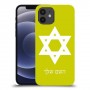 מגן דוד - ישראל כיסוי מגן קשיח בעיצוב אישי עם השם שלך ל Apple iPhone 12 יחידה אחת סקרין מובייל