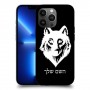 זאב כיסוי מגן קשיח בעיצוב אישי עם השם שלך ל Apple iPhone 13 Pro Max יחידה אחת סקרין מובייל
