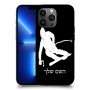 סקִי כיסוי מגן קשיח בעיצוב אישי עם השם שלך ל Apple iPhone 13 Pro Max יחידה אחת סקרין מובייל