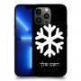 שלג כיסוי מגן קשיח בעיצוב אישי עם השם שלך ל Apple iPhone 13 Pro Max יחידה אחת סקרין מובייל