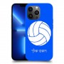 כדורעף - כדור כיסוי מגן קשיח בעיצוב אישי עם השם שלך ל Apple iPhone 13 Pro Max יחידה אחת סקרין מובייל