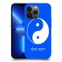 סמל יינג יאנג - סין כיסוי מגן קשיח בעיצוב אישי עם השם שלך ל Apple iPhone 13 Pro Max יחידה אחת סקרין מובייל