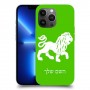 אריה כיסוי מגן קשיח בעיצוב אישי עם השם שלך ל Apple iPhone 13 Pro Max יחידה אחת סקרין מובייל