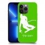 סקִי כיסוי מגן קשיח בעיצוב אישי עם השם שלך ל Apple iPhone 13 Pro Max יחידה אחת סקרין מובייל