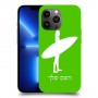 גלישה כיסוי מגן קשיח בעיצוב אישי עם השם שלך ל Apple iPhone 13 Pro Max יחידה אחת סקרין מובייל