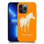 זברה כיסוי מגן קשיח בעיצוב אישי עם השם שלך ל Apple iPhone 13 Pro Max יחידה אחת סקרין מובייל