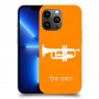 חצוצרה כיסוי מגן קשיח בעיצוב אישי עם השם שלך ל Apple iPhone 13 Pro Max יחידה אחת סקרין מובייל