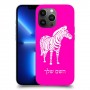 זברה כיסוי מגן קשיח בעיצוב אישי עם השם שלך ל Apple iPhone 13 Pro Max יחידה אחת סקרין מובייל