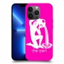 דלי כיסוי מגן קשיח בעיצוב אישי עם השם שלך ל Apple iPhone 13 Pro Max יחידה אחת סקרין מובייל