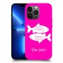 דגים כיסוי מגן קשיח בעיצוב אישי עם השם שלך ל Apple iPhone 13 Pro Max יחידה אחת סקרין מובייל
