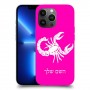 עקרב כיסוי מגן קשיח בעיצוב אישי עם השם שלך ל Apple iPhone 13 Pro Max יחידה אחת סקרין מובייל