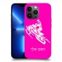 אופנוע שלג כיסוי מגן קשיח בעיצוב אישי עם השם שלך ל Apple iPhone 13 Pro Max יחידה אחת סקרין מובייל