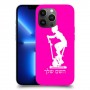 שוליים - אישה כיסוי מגן קשיח בעיצוב אישי עם השם שלך ל Apple iPhone 13 Pro Max יחידה אחת סקרין מובייל
