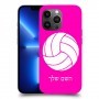 כדורעף - כדור כיסוי מגן קשיח בעיצוב אישי עם השם שלך ל Apple iPhone 13 Pro Max יחידה אחת סקרין מובייל