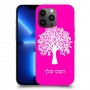 עץ כיסוי מגן קשיח בעיצוב אישי עם השם שלך ל Apple iPhone 13 Pro Max יחידה אחת סקרין מובייל