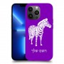 זברה כיסוי מגן קשיח בעיצוב אישי עם השם שלך ל Apple iPhone 13 Pro Max יחידה אחת סקרין מובייל