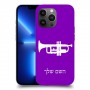 חצוצרה כיסוי מגן קשיח בעיצוב אישי עם השם שלך ל Apple iPhone 13 Pro Max יחידה אחת סקרין מובייל