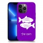 דגים כיסוי מגן קשיח בעיצוב אישי עם השם שלך ל Apple iPhone 13 Pro Max יחידה אחת סקרין מובייל