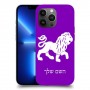 אריה כיסוי מגן קשיח בעיצוב אישי עם השם שלך ל Apple iPhone 13 Pro Max יחידה אחת סקרין מובייל