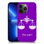 מאזניים כיסוי מגן קשיח בעיצוב אישי עם השם שלך ל Apple iPhone 13 Pro Max יחידה אחת סקרין מובייל