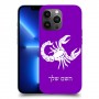 עקרב כיסוי מגן קשיח בעיצוב אישי עם השם שלך ל Apple iPhone 13 Pro Max יחידה אחת סקרין מובייל