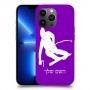 סקִי כיסוי מגן קשיח בעיצוב אישי עם השם שלך ל Apple iPhone 13 Pro Max יחידה אחת סקרין מובייל