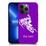 אופנוע שלג כיסוי מגן קשיח בעיצוב אישי עם השם שלך ל Apple iPhone 13 Pro Max יחידה אחת סקרין מובייל