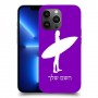 גלישה כיסוי מגן קשיח בעיצוב אישי עם השם שלך ל Apple iPhone 13 Pro Max יחידה אחת סקרין מובייל
