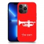 חצוצרה כיסוי מגן קשיח בעיצוב אישי עם השם שלך ל Apple iPhone 13 Pro Max יחידה אחת סקרין מובייל