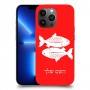 דגים כיסוי מגן קשיח בעיצוב אישי עם השם שלך ל Apple iPhone 13 Pro Max יחידה אחת סקרין מובייל