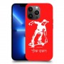ילד סקייטבורד כיסוי מגן קשיח בעיצוב אישי עם השם שלך ל Apple iPhone 13 Pro Max יחידה אחת סקרין מובייל