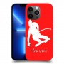 סקִי כיסוי מגן קשיח בעיצוב אישי עם השם שלך ל Apple iPhone 13 Pro Max יחידה אחת סקרין מובייל