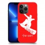 סנובורד כיסוי מגן קשיח בעיצוב אישי עם השם שלך ל Apple iPhone 13 Pro Max יחידה אחת סקרין מובייל