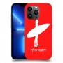 גלישה כיסוי מגן קשיח בעיצוב אישי עם השם שלך ל Apple iPhone 13 Pro Max יחידה אחת סקרין מובייל