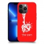 פסל החירות כיסוי מגן קשיח בעיצוב אישי עם השם שלך ל Apple iPhone 13 Pro Max יחידה אחת סקרין מובייל