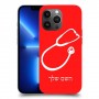 רופא סטטוסקופ כיסוי מגן קשיח בעיצוב אישי עם השם שלך ל Apple iPhone 13 Pro Max יחידה אחת סקרין מובייל