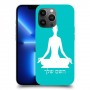 יוגה כיסוי מגן קשיח בעיצוב אישי עם השם שלך ל Apple iPhone 13 Pro Max יחידה אחת סקרין מובייל