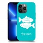 דגים כיסוי מגן קשיח בעיצוב אישי עם השם שלך ל Apple iPhone 13 Pro Max יחידה אחת סקרין מובייל