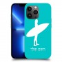 גלישה כיסוי מגן קשיח בעיצוב אישי עם השם שלך ל Apple iPhone 13 Pro Max יחידה אחת סקרין מובייל