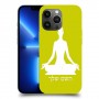יוגה כיסוי מגן קשיח בעיצוב אישי עם השם שלך ל Apple iPhone 13 Pro Max יחידה אחת סקרין מובייל