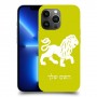 אריה כיסוי מגן קשיח בעיצוב אישי עם השם שלך ל Apple iPhone 13 Pro Max יחידה אחת סקרין מובייל