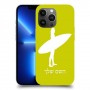 גלישה כיסוי מגן קשיח בעיצוב אישי עם השם שלך ל Apple iPhone 13 Pro Max יחידה אחת סקרין מובייל