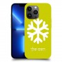 שלג כיסוי מגן קשיח בעיצוב אישי עם השם שלך ל Apple iPhone 13 Pro Max יחידה אחת סקרין מובייל