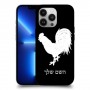 תרנגול כיסוי מגן קשיח בעיצוב אישי עם השם שלך ל Apple iPhone 13 Pro יחידה אחת סקרין מובייל