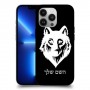 זאב כיסוי מגן קשיח בעיצוב אישי עם השם שלך ל Apple iPhone 13 Pro יחידה אחת סקרין מובייל