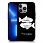 דגים כיסוי מגן קשיח בעיצוב אישי עם השם שלך ל Apple iPhone 13 Pro יחידה אחת סקרין מובייל