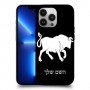 שור כיסוי מגן קשיח בעיצוב אישי עם השם שלך ל Apple iPhone 13 Pro יחידה אחת סקרין מובייל