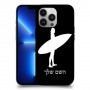 גלישה כיסוי מגן קשיח בעיצוב אישי עם השם שלך ל Apple iPhone 13 Pro יחידה אחת סקרין מובייל