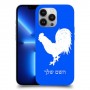 תרנגול כיסוי מגן קשיח בעיצוב אישי עם השם שלך ל Apple iPhone 13 Pro יחידה אחת סקרין מובייל